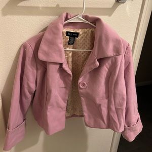 Purple jacket D.E.A New York